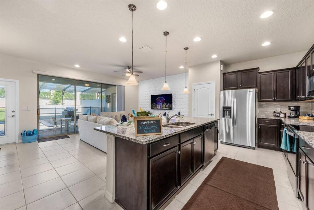 Amazing 5 Bedrooms Home With Pool/Bbq Near Disney Kissimmee Eksteriør billede