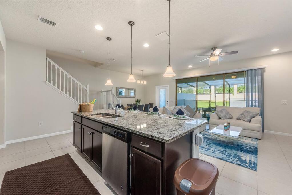 Amazing 5 Bedrooms Home With Pool/Bbq Near Disney Kissimmee Eksteriør billede